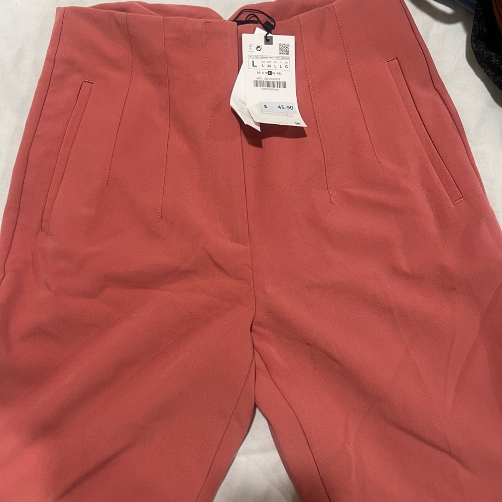 Zara Women's Coral Trousers